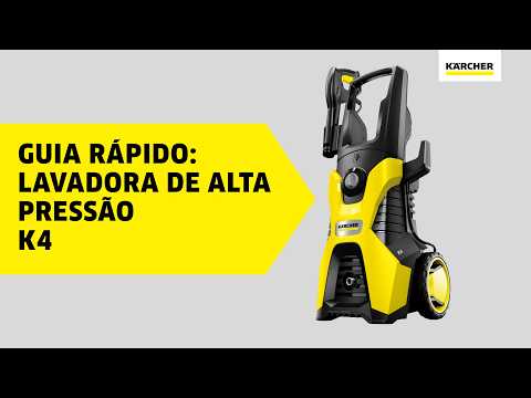Lavadora de Alta Pressão K4 1885PSI 1700W 220V KARCHER-19945520 - Vídeo