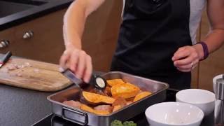 Freya Ross&#39; Baked Chicken &amp; Grown With Love Veg