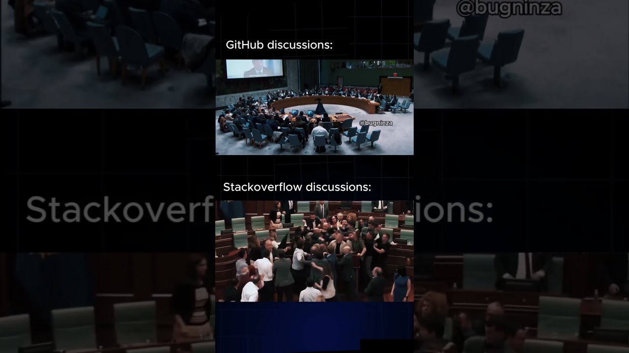 github x stackoverflow 🤣#github #stackoverflow #coding #codingmemes #tech #developer #programmer