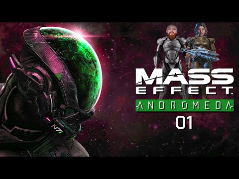 Let's Play Mass Effect: Andromeda | Part 1 | 600 Years!! [Blind Playthrough]
