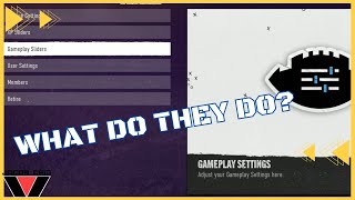 CFB 25 Sliders Explained