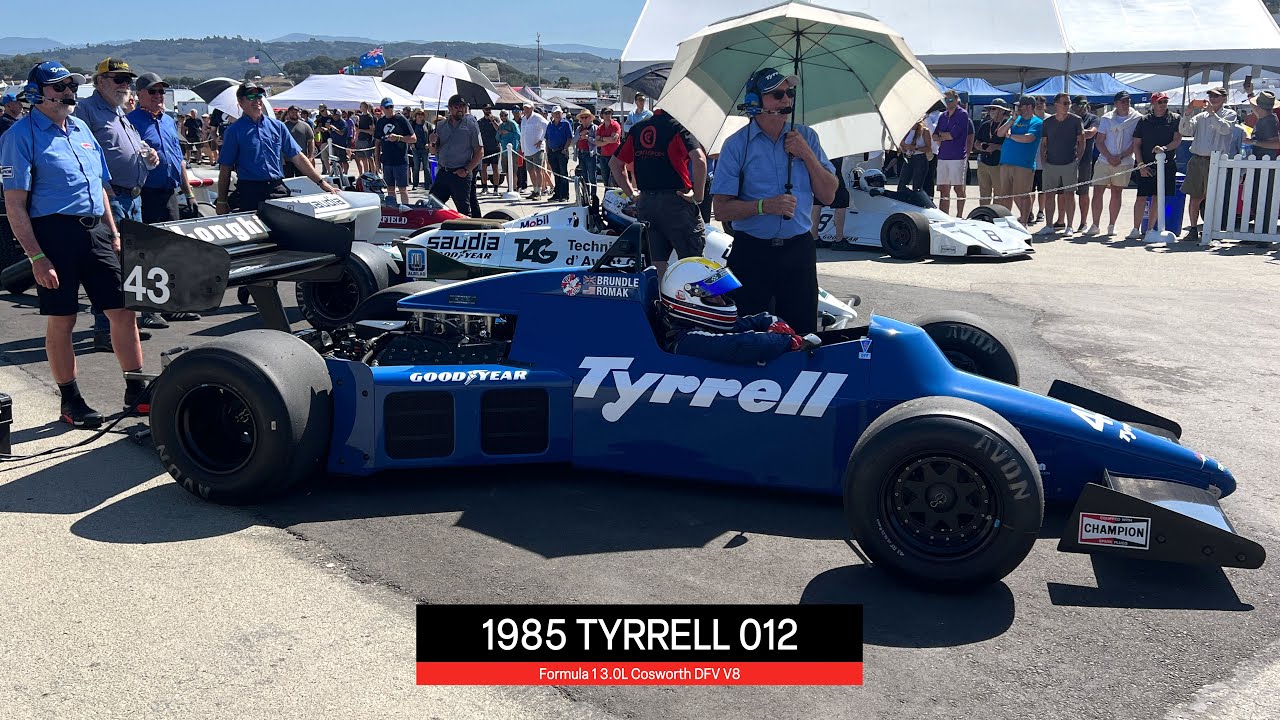 The Driver’s Eye Is On the 1985 Tyrrell 012-Cosworth DFV V8 1 The Driver’s Eye Is On the 1985 Tyrrell 012-Cosworth DFV V8