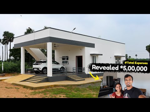 Our House Tour of 1000 Sqft | Open Hall Kitchen Farm House 🏡