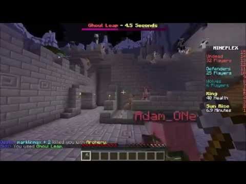 Mineplex Castle Siege - Best Strategy (For Undead)