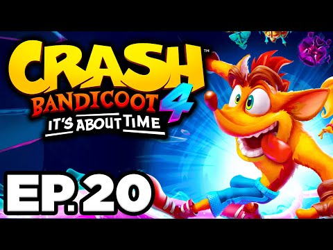 🌎 CRASH LANDED ON A NEW PLANET, SLIPPERY SLIME!!! - Crash 4 Ep.20 (Gameplay / Let's Play)