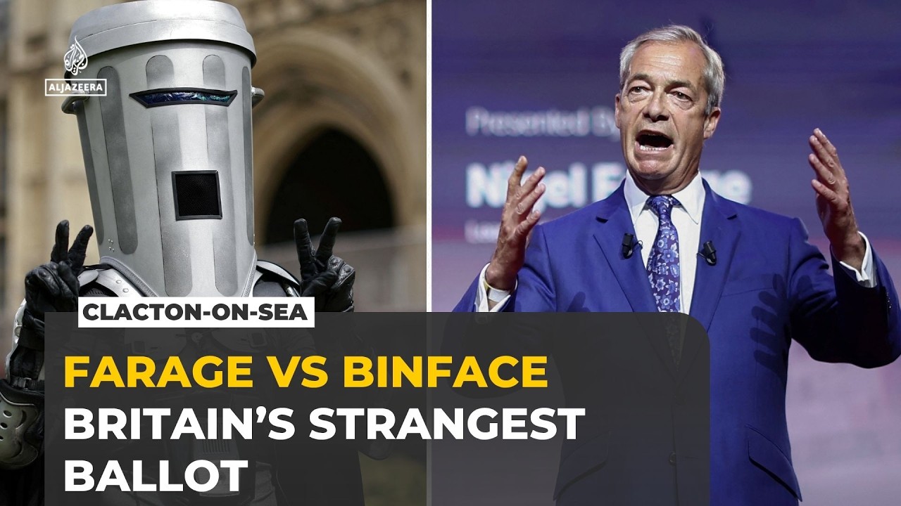 Nigel Farage vs Count Binface: Clacton’s Surreal By-Election