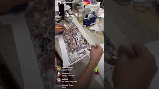 Takashi Morikami drawing on Instagram live July 2022 / Full screen recording on account￼