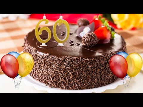 Buon 60° compleanno - tanti auguri a te per i tuoi 60 anni!