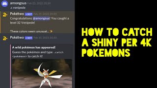 How to catch shines per 4k Pokemons Poketwo