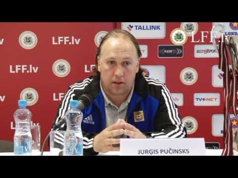 18.05.2013. Latvijas Kausa fināls: Jurģis Pučinsks preses konferencē