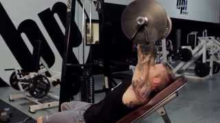 Incline French Press exercise video thumbnail