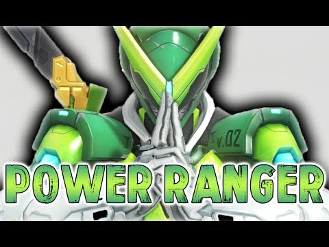 Genji - The Power Ranger | With Golden Shurikens