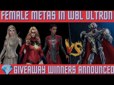 Thena Makkari & Moonstone In WBL Ultron | Crystals Giveaway Winners Announced | Marvel Future Fight