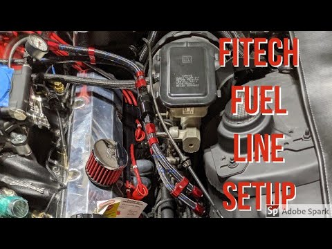 FITECH Fuel system and Line Setup. Return or returnless style fuel system. 82-92 Camaro