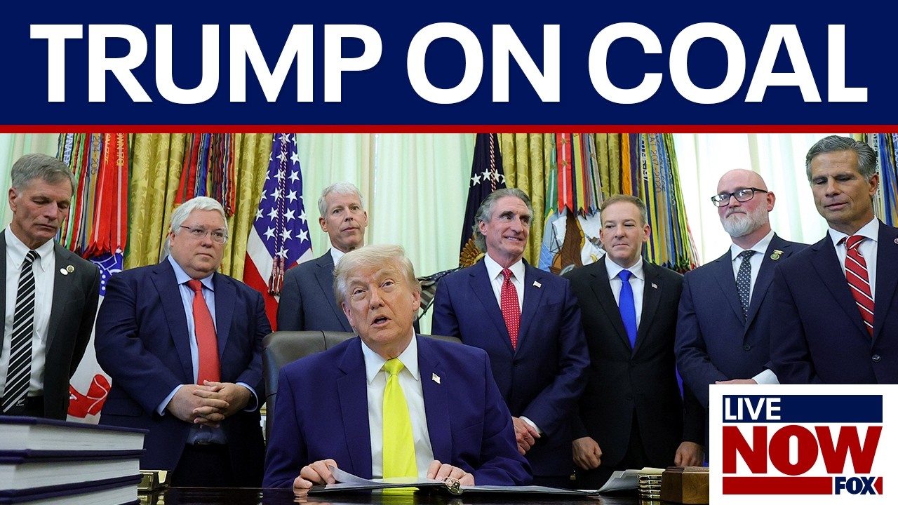 Trump unveils $700M plan for coal industry