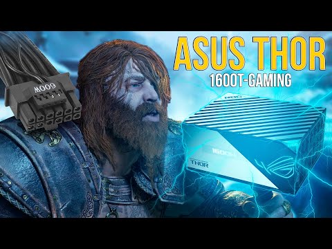 Até 600W EM UM CABO! Isso dá problema? ASUS ROG Thor 1600W