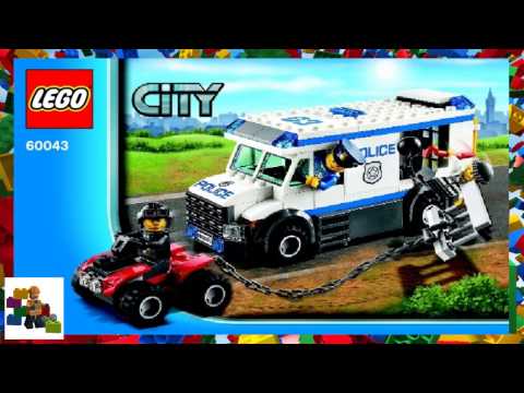 LEGO instructions - City - Police - 60043 - Prisoner Transporter