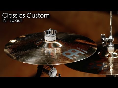 Meinl Classics Custom CC12S-B 12" Brilliant Splash Cymbal (w/ Video Demo) image 7