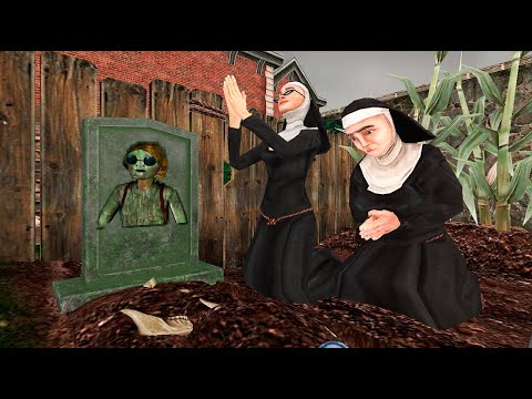Evil Nun 2 killed a child Bad ending animation part 132 | Sister Madeline vs Sister Enda