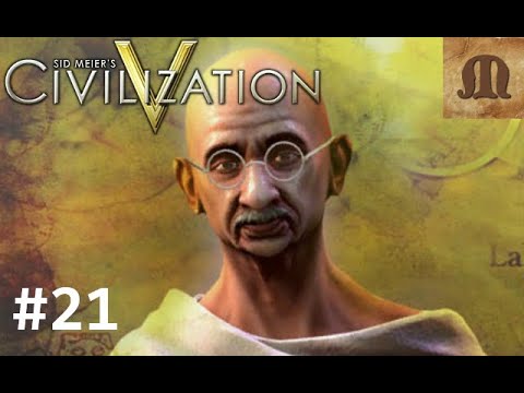 Let's Play Civilization 5 Vox Populi - India ep.21 (deity, epic, domination)