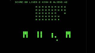 Commodore PET Space Invaders game in written XC-BASIC3 (Part 3)