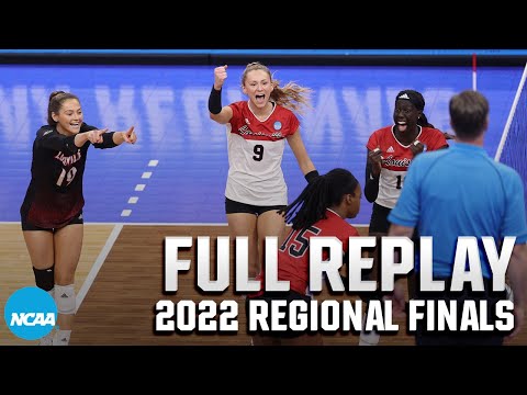 Louisville vs. Oregon: 2022 NCAA volleyball regional finals | FULL REPLAY