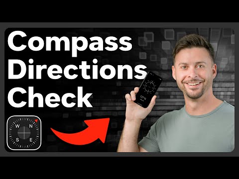 How To Check Compass Directions On Mobile