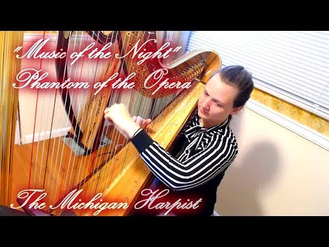 Music of the Night (Phantom of the Opera) Harp Cover - The Michigan Harpist