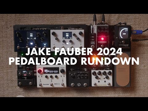 Jake Fauber Pedalboard Demo 2024