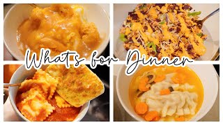 What's for Dinner - One Week of Family Dinner Ideas
