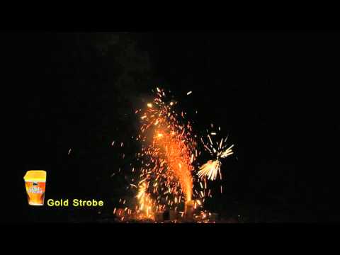 Gold Strobe - Competition Fireworks