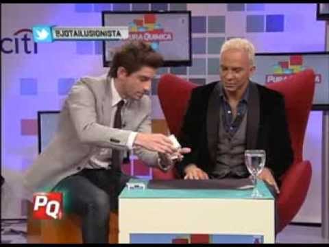 Flavio Mendoza sorprendido con JOTA