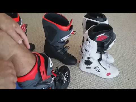 Alpinestars Tech 7 enduro vs Sidi Crossfire 3