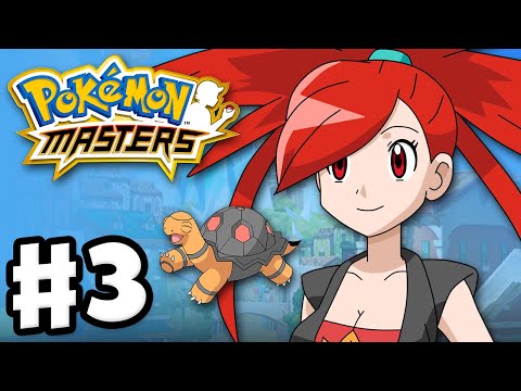 Pokemon Masters - Gameplay Walkthrough Part 3 - Chapter 3: Rise Beyond the Flames! Flannery! (iOS)