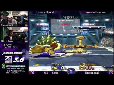 SG at GU 9.8: XXX | Comb (ROB) vs Sheecacaa3 (Bowser)