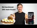 Siri bestimmt 1 Tag lang was ich essen muss