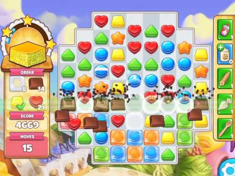 Cookie Jam Level 1036 - 2 stars