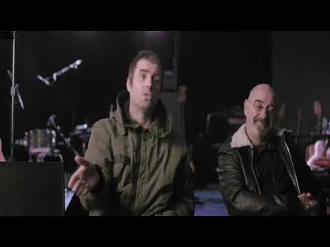 Liam and Bonehead talking about recording at Rockfield Studios