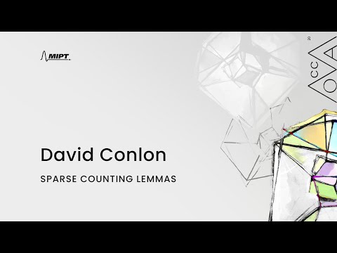David Conlon - "Sparse counting lemmas" | MoCCA'20