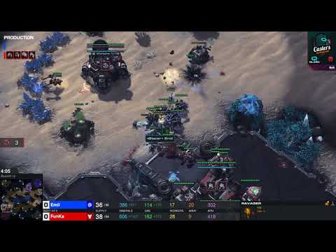 FunKa (T) vs Emil (Z) #1 - QLASH Casters Invitational Group C Losers Match