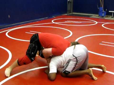 Modesto Grappling Club Instr. #117: Quarter Nelson From Sprawl Control