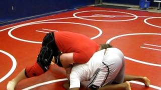 Modesto Grappling Club Instr. #117: Quarter Nelson From Sprawl Control