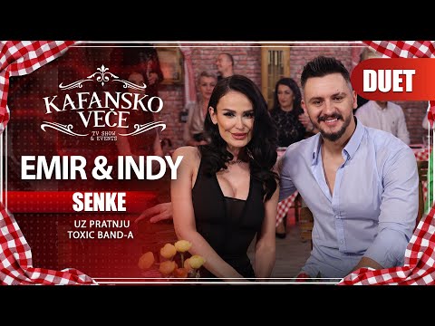 EMIR DJULOVIC & INDY - SENKE | UZIVO | ORK. TOXIC BAND | 2022 | KAFANSKO VECE