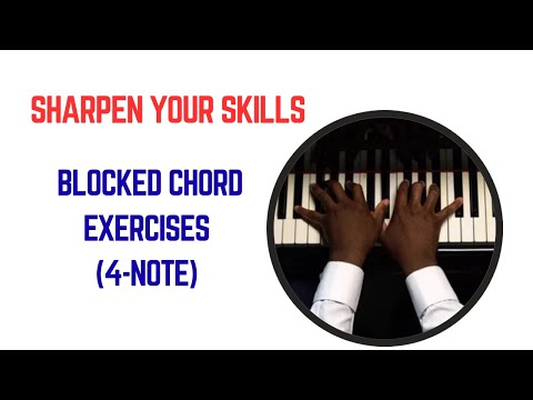 2. Full Lesson | 4 Note Blocked Exercises  #pianolesson #melodykeys #sharpenyourskills