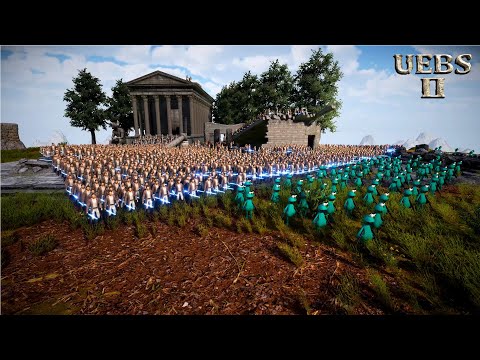 2,600 LASER KNIGHTS & FROG PUPPETS vs 2,000,000 ZOMBIES | Ultimate Epic Battle Simulator 2 | UEBS 2