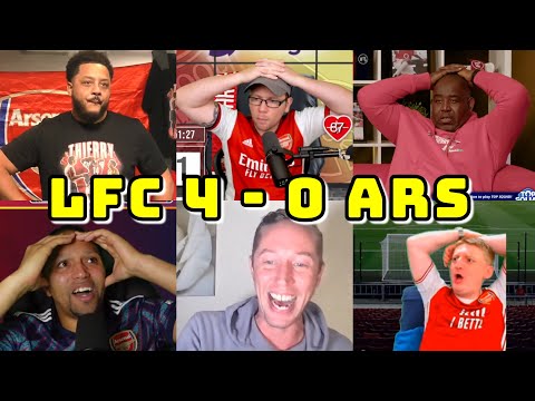 BEST COMPILATION | LIVERPOOL VS ARSENAL 4-0 | LIVE WATCHALONG ARS FANS CHANNEL