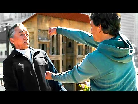 Daniel San & Jackie Chan Best TECHNIQUES from Karate Kid Legends 🌀 4K