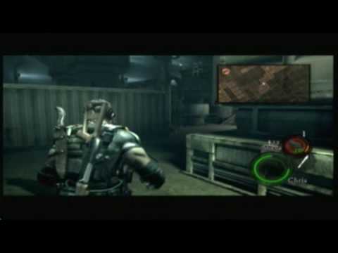 Resident Evil 5 Veteran Co-op Run Part 26 (Ship Deck)