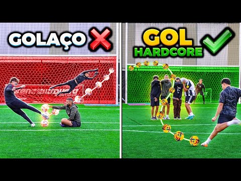 SÓ VALE GOL HARDCORE! (TEVE MUITO GOLAÇO “COMUM” ANULADO) *muito difícil* 😭😱