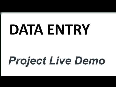 Virtual Assistant Data Entry work demo for beginners on Fiverr | Upwork with practice file